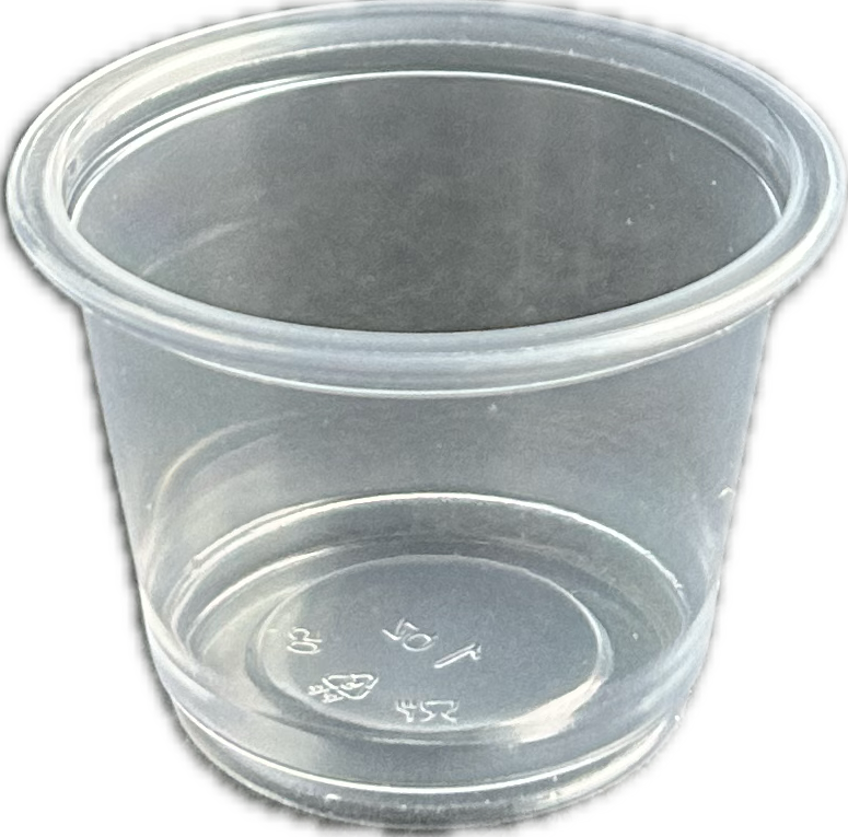 1 oz. PP Souffle Cup - Clear