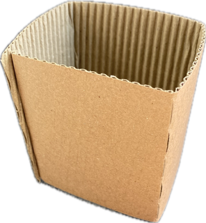 12-24 oz. Paper Cup Jackets - Kraft