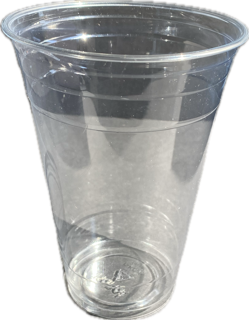 20 oz. PET Drinking Cold Cup 98mm - Clear