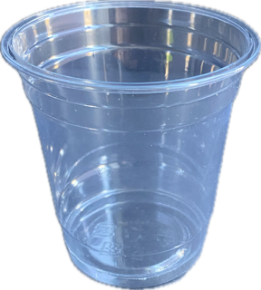 8 oz. PET Drinking Cold Cup 78mm - Clear