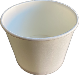 12 oz. Paper Food Container - White